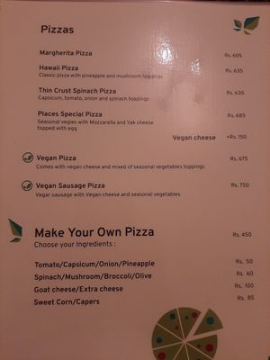  at Places Restaurant and Bar in Kathmandu