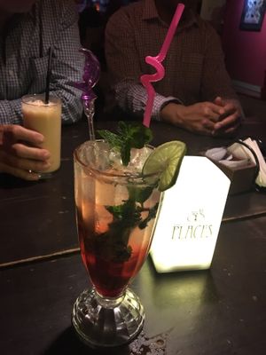 Yum punch at Places Restaurant and Bar in Kathmandu