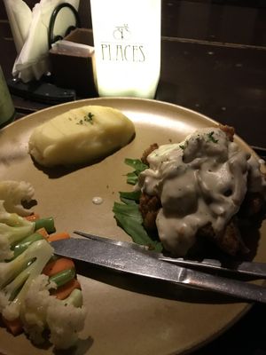 Cauli-Steak at Places Restaurant and Bar in Kathmandu