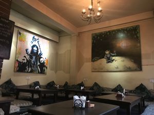 Non smoking area  at Places Restaurant and Bar in Kathmandu