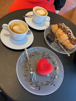 Entire breakfast   at Balance Patisserie in Pescara