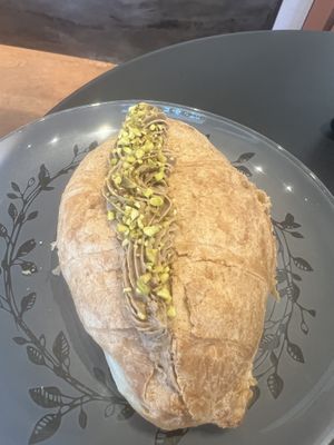 Croissant pistacchio  at Balance Patisserie in Pescara