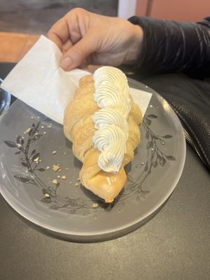 Cornetto alla crema  at Balance Patisserie in Pescara