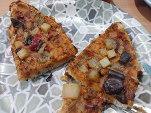 Panini muy rico, aún que era blandito, no estaba crujiente at Cafeteria Riglos in Jaca