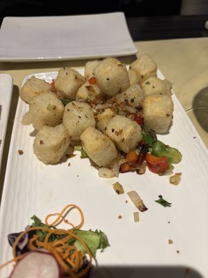 Salt and pepper tofu   at Toho 35 in Bicester