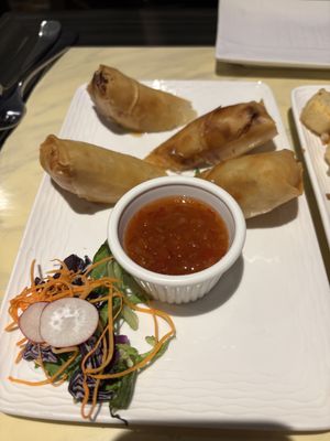 Veg spring rolls   at Toho 35 in Bicester
