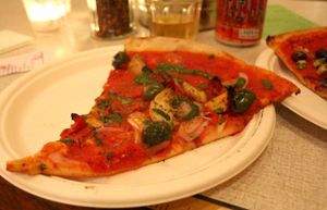 Vegan Pizza at Voo Doo Rays! at Voodoo Rays - Dalston in East London