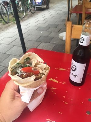 Falafel sandwich 🥙  at Beirut Beirut in Munich