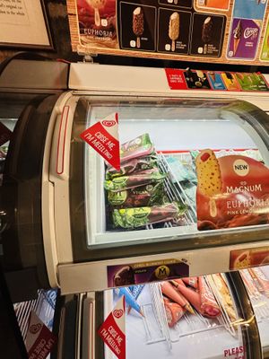 Vegan magnum  at Café 1092 in Chester