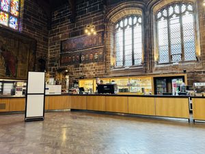 Serving area  at Café 1092 in Chester