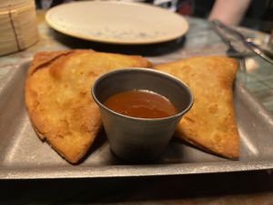 Samosas   at Gurkha Fire in Chatham