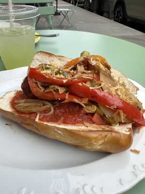 Meatball sub  at Plant Junkie - Front St in New York City