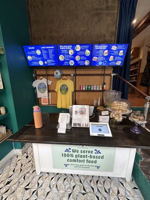 Menu  at Plant Junkie - Front St in New York City