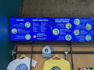 Menu  at Plant Junkie - Front St in New York City