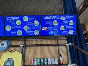 Menu  at Plant Junkie - Front St in New York City