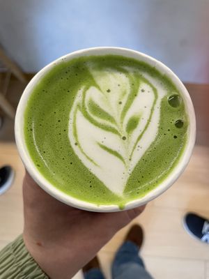Matcha latte   at Ooika in Lawrenceville