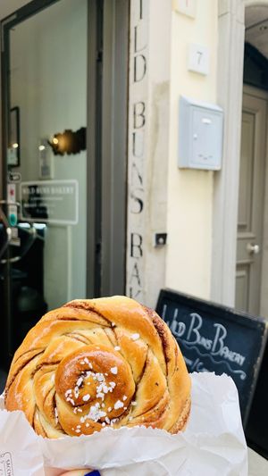 Nice cinnamon roll!  at Wild Buns Bakery in Florence