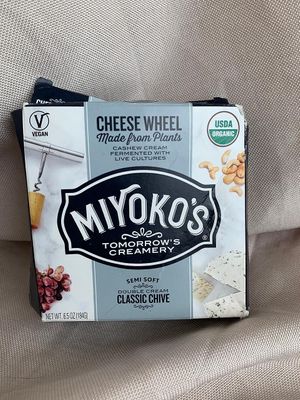 Miyoko’s ❤️ best vegan cheese I have ever had. Seriously at Organica in Panama City