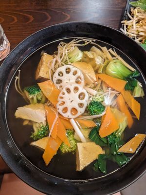 Vegan pho! at Happy Pho in Littleton