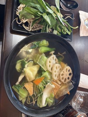 vegan pho   at Happy Pho in Littleton