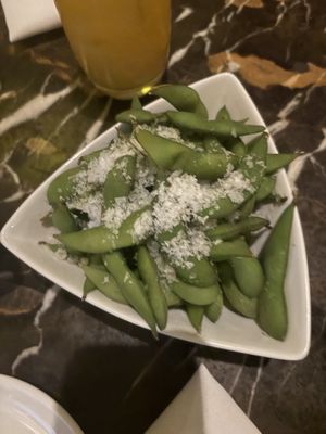 Edamame  at Caesar's Palace - Nobu in Las Vegas