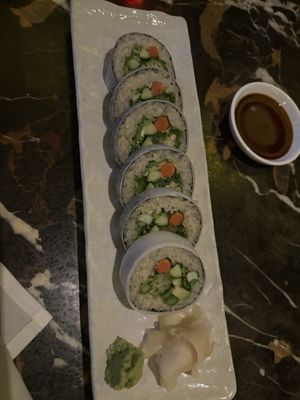 Vegetable roll  at Caesar's Palace - Nobu in Las Vegas