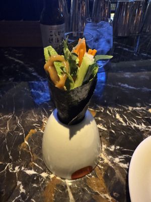 Vegan Hand Roll  at Caesar's Palace - Nobu in Las Vegas