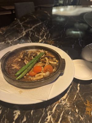 Sizzling Mushrooms  at Caesar's Palace - Nobu in Las Vegas