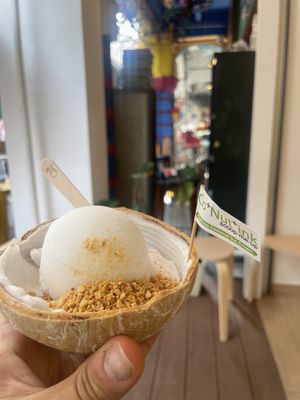 I asked more more nuts 😉   at Co+Nut+Ink - Haji Ln in Central Singapore