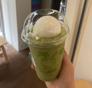 matcha shake with ice cream   at Co+Nut+Ink - Haji Ln in Central Singapore