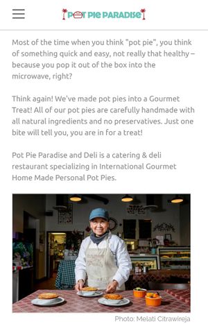 Pot Pie Paradise at Pot Pie Paradise in Hayward