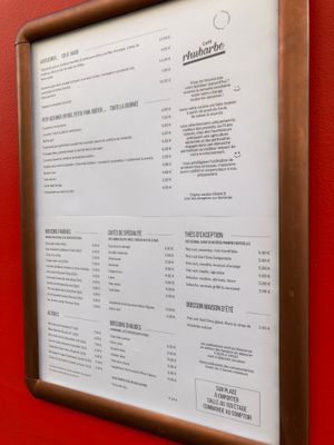  at Café Rhubarbe in Paris