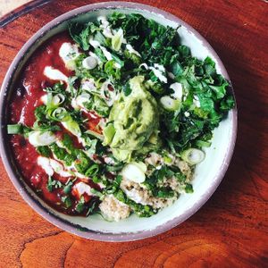 Chipotle Chili Bowl at Harlow in Portland