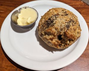 Mushroom Scallion Biscuit at Harlow in Portland