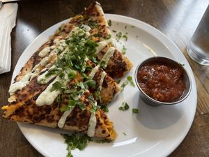 quesadillas  at Harlow in Portland