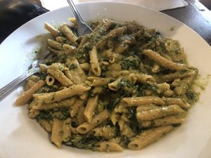 Pesto Mac at Harlow in Portland