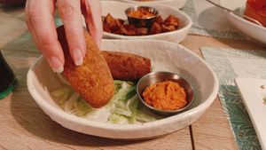 Croqueta de patata at Local92 in Barcelona