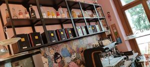 Tea choices at Kitsuné & Tanuki in Colmar