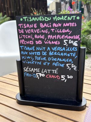 Suggested drinks  at Kitsuné & Tanuki in Colmar