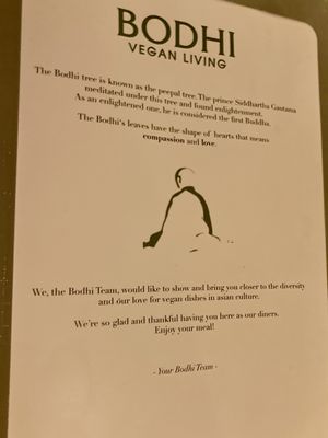 The Bodhi tree ...  at Bodhi Vegan Living - St George in Hamburg