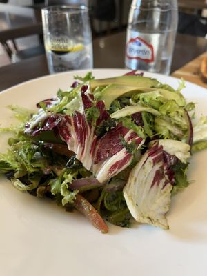 Mediterranean salad without feta  at La Plaza Malaga - Calle Alcazabilla in Malaga