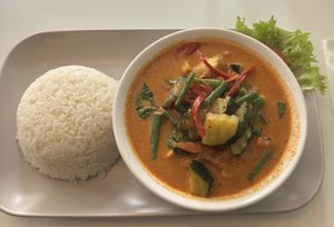 Thai Red Curry Tofu  at Paphada's Authentic Thai Cuisine in Sheffield