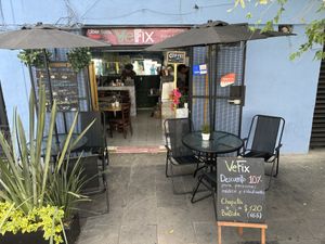 Outside  at Roots in Mexico City