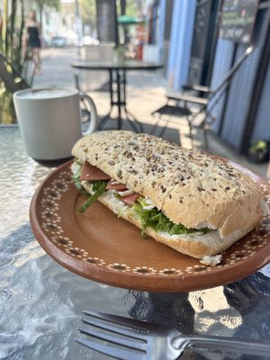 Sandwich no jamon  at Roots in Mexico City