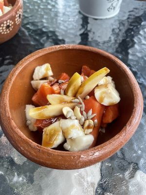 Obstsalat  at Roots in Mexico City