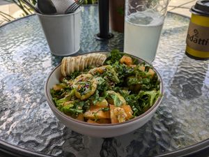 Mango salad at Roots in Mexico City