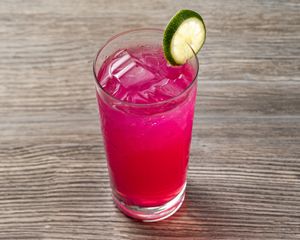 Rose-water & Beet Lemonade at Neek Vegan in Duluth