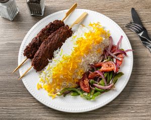 Neek Kabob at Neek Vegan in Duluth