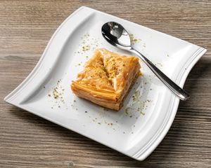 Walnut Baklava at Neek Vegan in Duluth