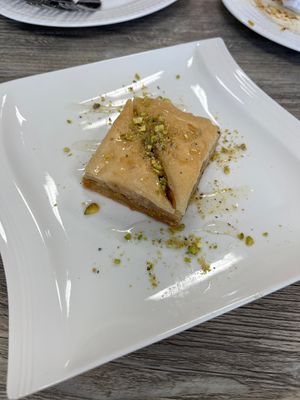 Pistachio baklava  at Neek Vegan in Duluth